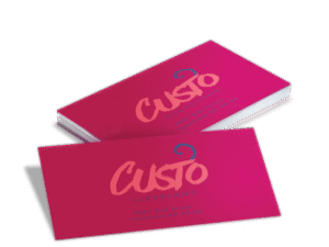 Suede Business Cards