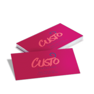 Suede Business Cards