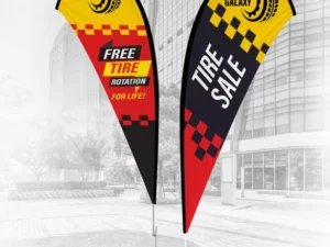 Teardrop Flag
